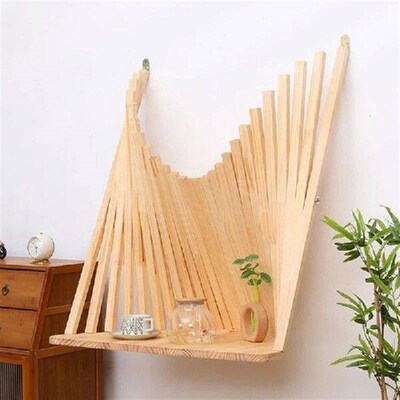 Design Folding Desk Solid Wood Minimalist Coffee Tables