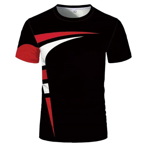 Best selling new fashion personality creative 3D printing T-