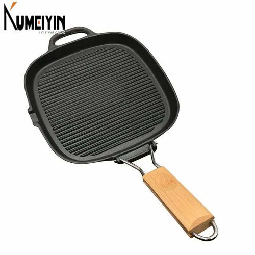 teppanyaki dish home barbecue fried fish pot steak pan