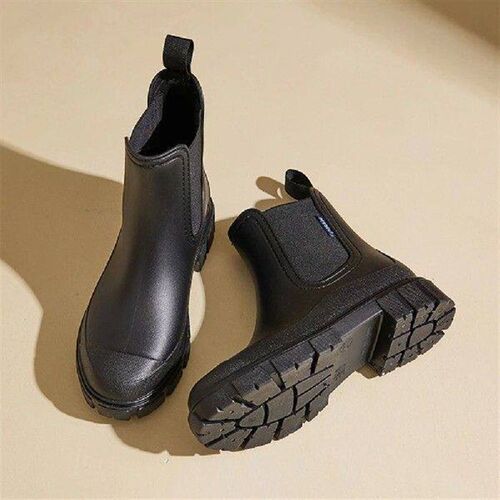 Womens Waterproof Boots New Style Elastic Mouth Ankle