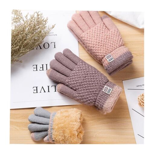Knitted touch screen gloves winter men women 男女手套针织