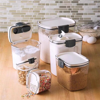 Kitchen Storage Container Canister Airtight for Flour Sugar