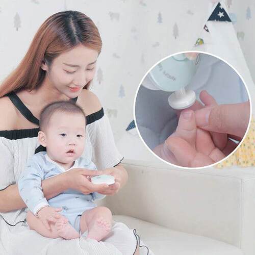 6pc Electric Baby Nail File Clippers Replacement Head Toes F