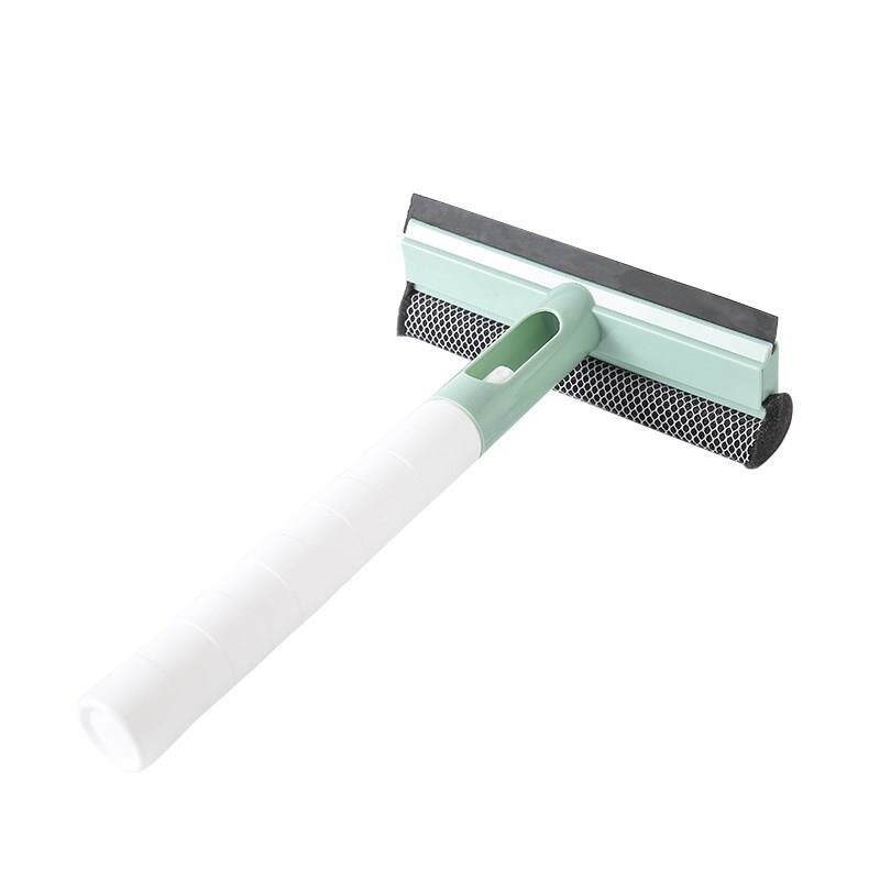 家用多功能双面玻璃清洁器,带喷水功能的玻璃刮刀,适用于窗户