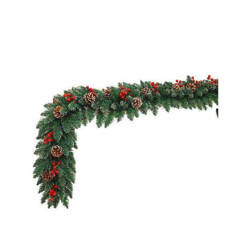 Christmas Garland Norfolk Pine, Artificial Greenery 9ft 6ft