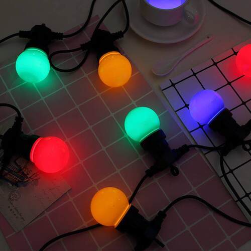 LED Camping Light String Outdoor Waterproof Bar Courtyard Te