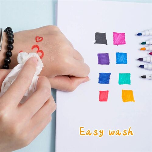 Magnetic Erasable Whiteboard Pen Color Options Blackboard No