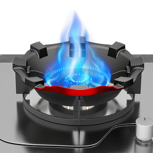 家用灶防风罩加厚燃气灶聚火节能罩挡风炉灶铸铁节能圈