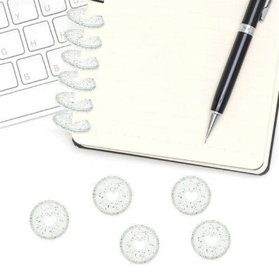 50Pcs Binder Discs Note Binding Discs Planners Binding