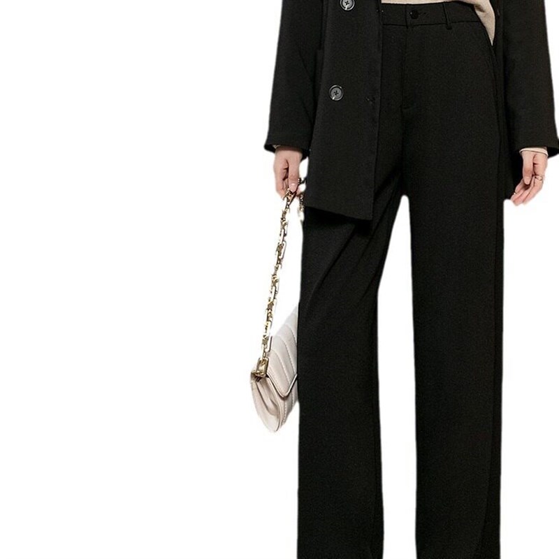 Womens Large Size High Waist Pants For Chubby Girls 100.00k - 实物图