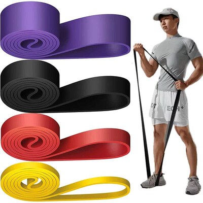 Resistance Bands Exercise Elastic Workout Ruber Loop Srength