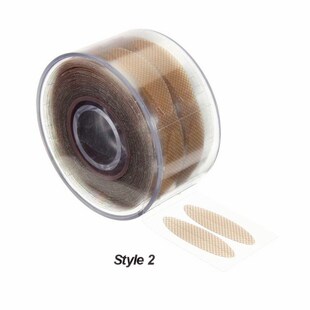 600pcs Eye Lift Strips Double Eyelid Tape Clear Gray Eyelid