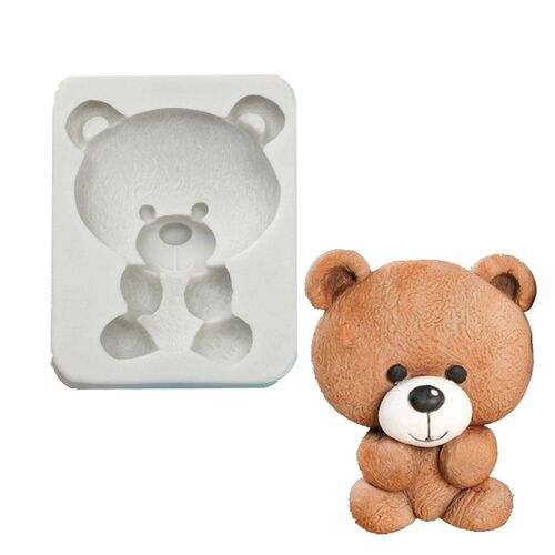 Bears And Alpacas Fondant Cake Molds For Baking Decoration C