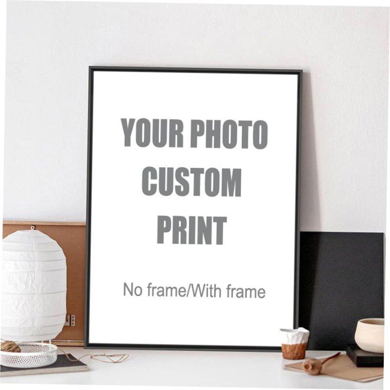 Custom Print Canvas Painting Photo Poster Personal Customize - 实物图