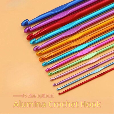 High Quality Colored Crochet Tool Hook DIY Set for Wool Yarn