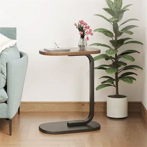 2024 Simple Coffee Table Bedside Storage Rack C-shaped Side