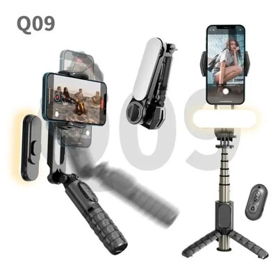 FGCLSY Gimbal Stabilizer Selfie Stick Tripod For iPhone Andr