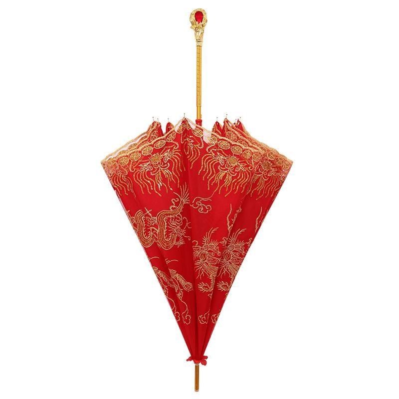 结婚红伞新娘伞红色出嫁雨伞中式婚礼迎亲用的婚伞婚庆陪嫁专用,节庆用品/礼品,婚房装扮用品,淘宝优惠券,粉丝福利购,淘宝优惠卷