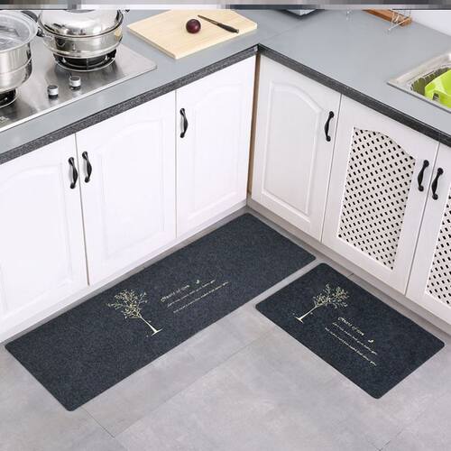 high quality  strip kitchen floor mat bathroom carpet rug