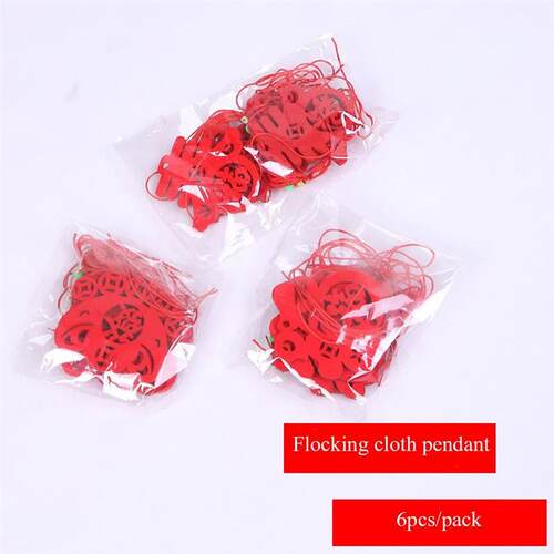 6pcs/pack Chinese Lantern Decoration Chinese  Year Pendant S