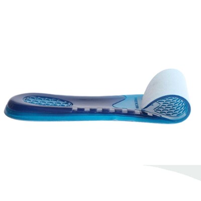 Silicone Anti-Slip Gel Soft Sport Shoe Insole Pad S/L Size跨