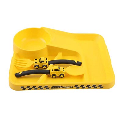 Childrens Feeding Dish Set of Dishes for Baby Stuff Suction
