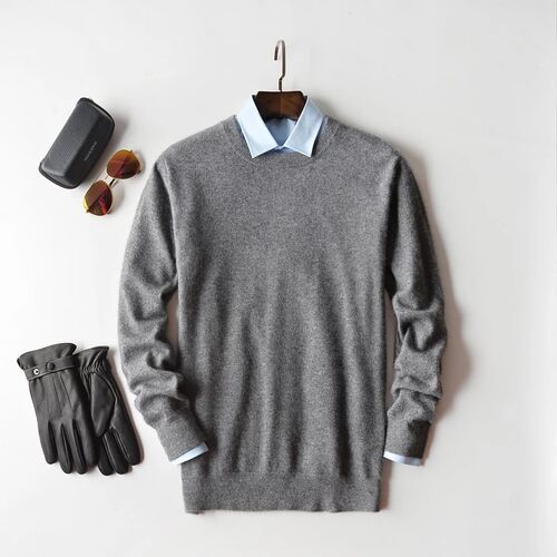 Cashmere cotton sweater men 2021 autumn winter jersey Jumper