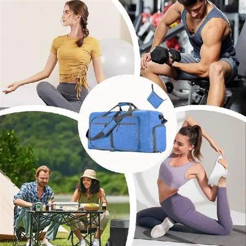 Large Duffle Bag For Travel Foldable Suitcase Organizer Bag