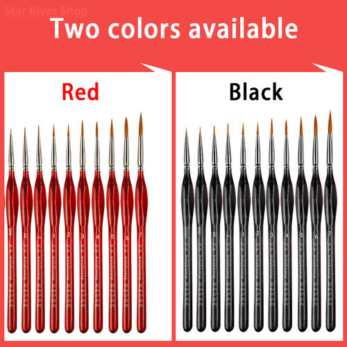 1Set Numbers Brushes Artistic Accessories Multipurpose Paint