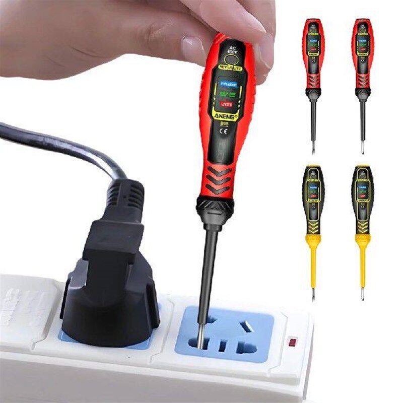 B18 Electrician Tester Pen Reusable Highlight Voltage Test - 实物图