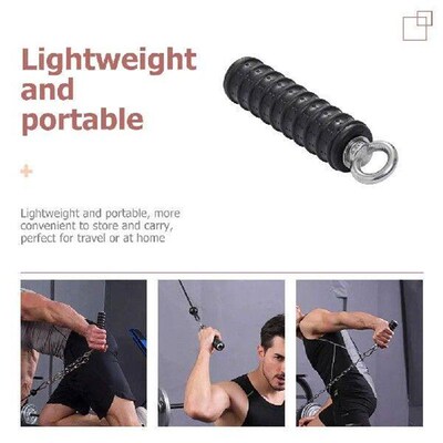 2 Pcs Fitness Handle Exercise Professional Accessory Heavy