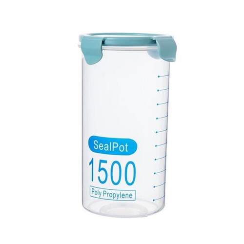 storage food box kitchen milk powder container seal pot