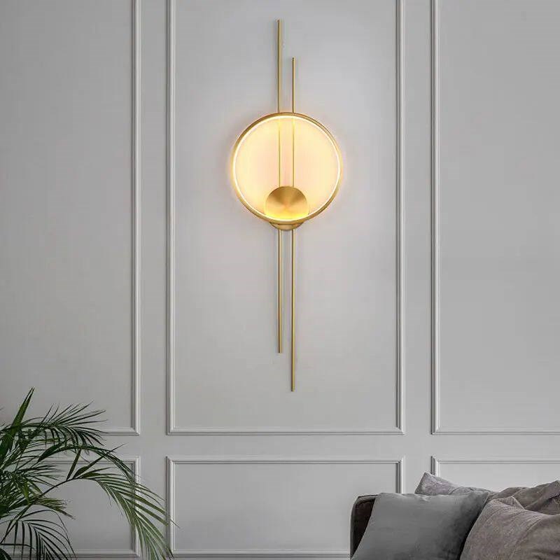 Minimalist postmodern wall lamp creative personality living - 实物图