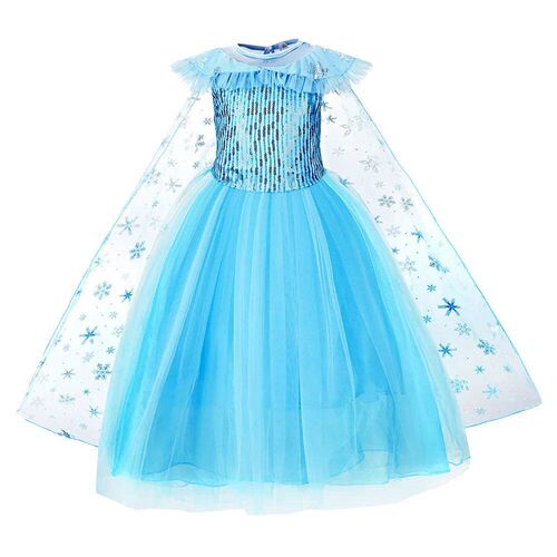 Toddler Sequined Elsa Party Dress for Girl  Festival Carniva