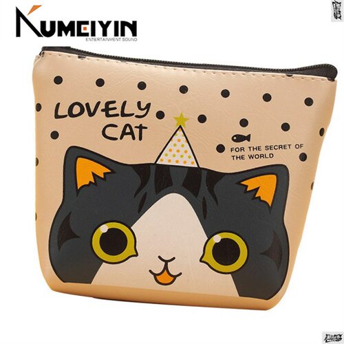 wallet cute animal coin bag small wallet  pu mini coin