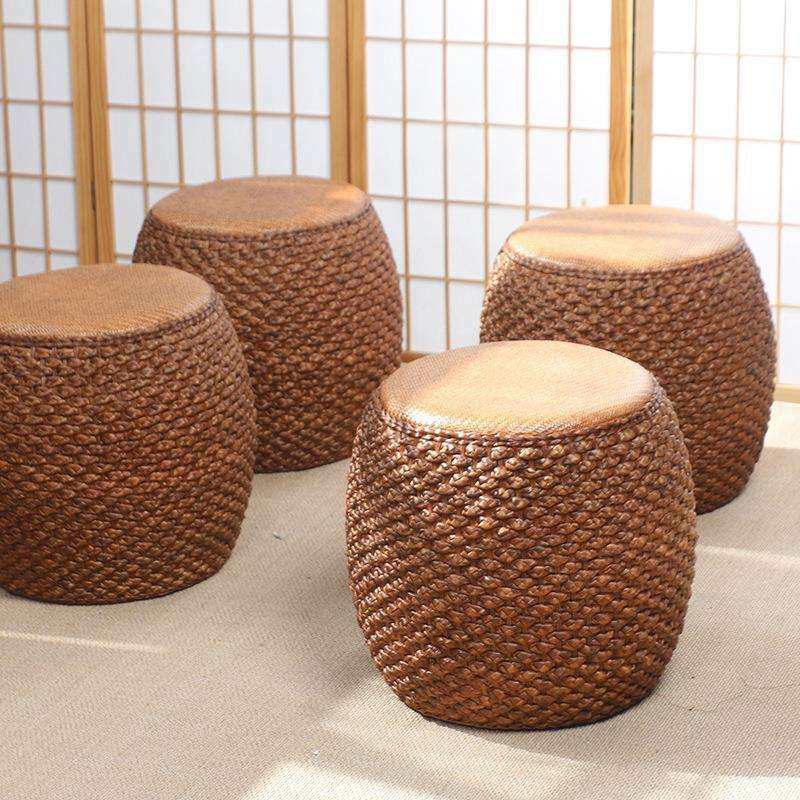 矮凳沙发凳藤编草编圆凳子榻榻米椅子茶椅凳子客厅板凳小凳子鼓凳,3C数码配件,其它配件,淘宝优惠券,粉丝福利购,淘宝优惠卷