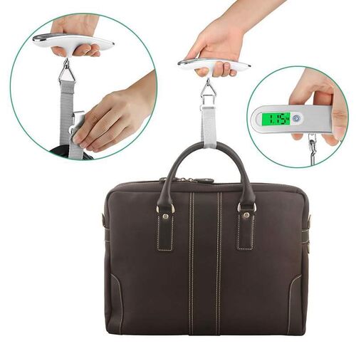 Portable LCD Digital Hanging Scale Luggage Suitcase Baggage