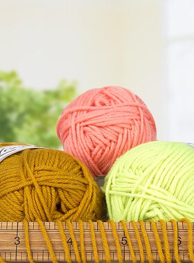 Acrylic yarn middle and thick thread hook slippers wool  1n