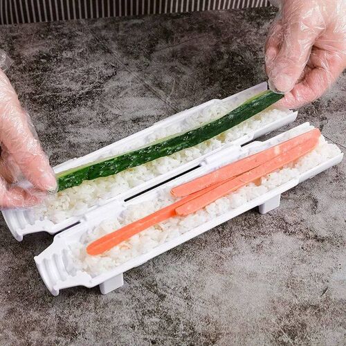 DIY Cylinder Sushi Making Machine Quick Sushi Bazooka Japane
