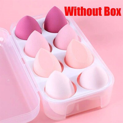 8/4 Pcs Soft Makeup Sponge Dry Wet Cosmetic Puff Foundation