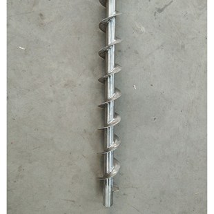 定制30不锈钢 螺纹 蛟龙叶片微小型螺旋绞龙输送机配件螺旋叶