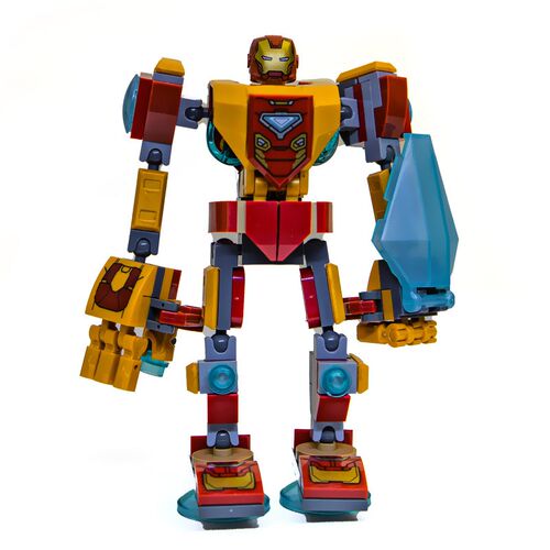 2023 NEW DIY Combat Mech Robot Titan Model Building Blocks B