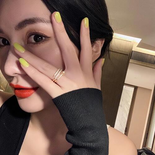 Korea New  Fashion Jewelry Exquisite 14K Real Gold Plated AA
