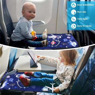 Kids Travel Airplane Bed Baby Pedals Bed Portable Travel Foo