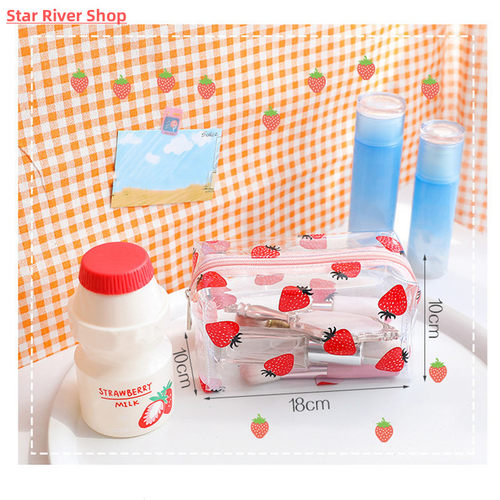 Big Waterproof Transparent Pencil Case PVC Stationery Gift G