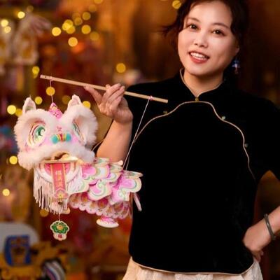 2026 New Year Lion Dance Lantern Waterproof Ancient New Year