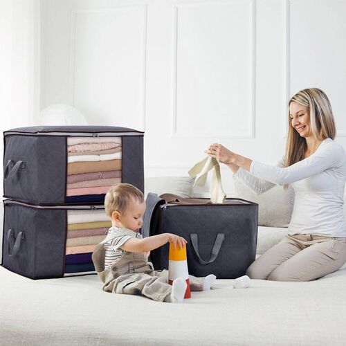 Closet Finishing Box, Garment Storage Bag, Non-woven,