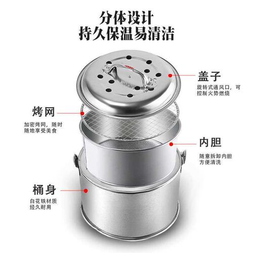 Baking Fibres Baking Oven Barbecue Oven Household Rural Char