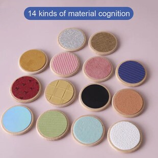 Montessori Sensory Toys Tactile Board Matching Game Tactile