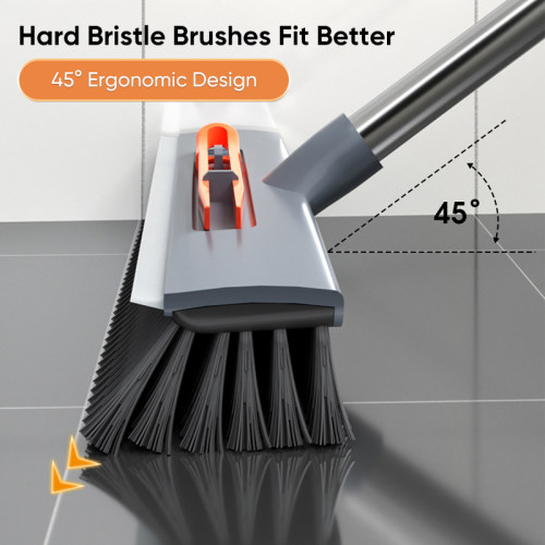 Floor Hair Broom Dust Scraper Pet Rubber Brush Carpet Cleane
